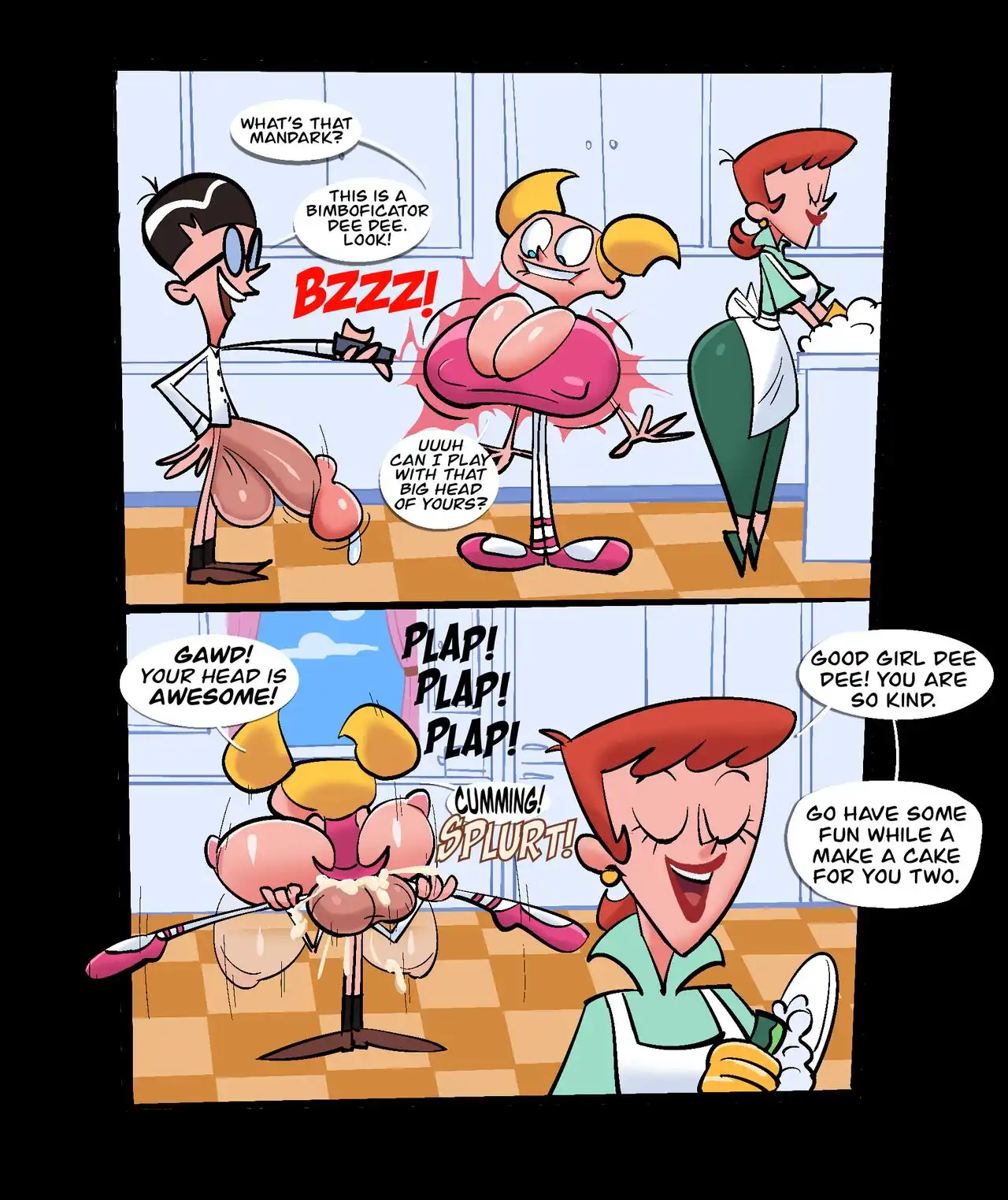 Comic Porno de Dex’s Mom - John Coffe (#1)