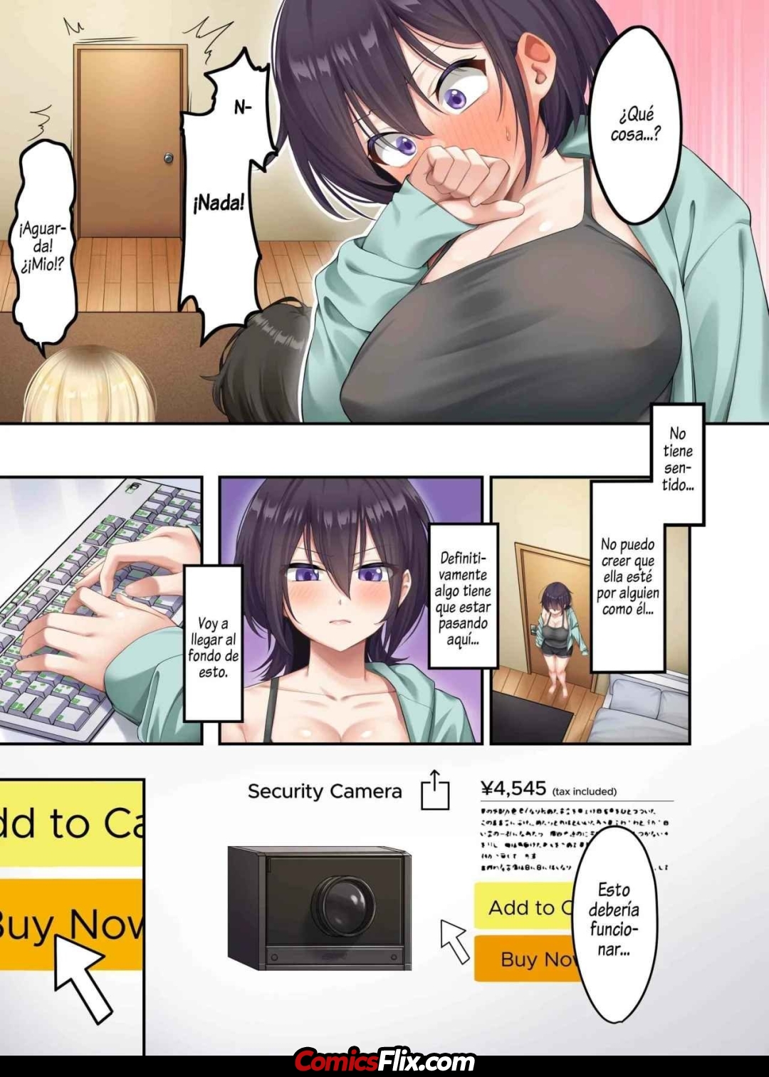 Comic Porno [Shituzhi] Lecciones En Casa Con Un Par De Gyarus 2 (#6)