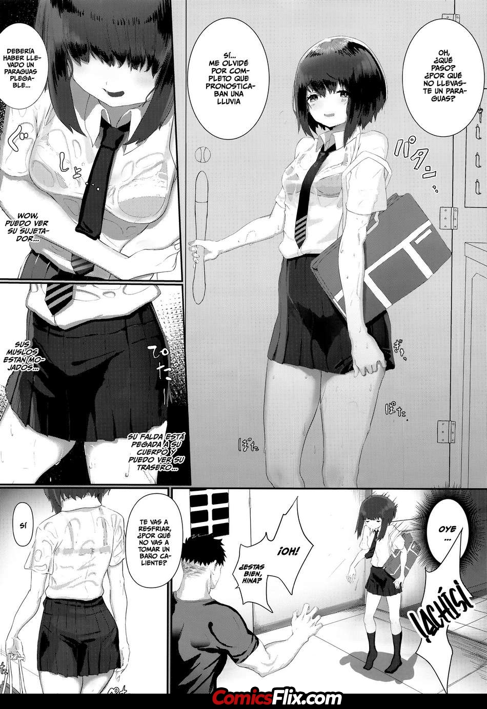 Comic Porno [Kawaraya] El Dia Que Perdi Mi Virginidad Con Mi Hermana Menor Dormida (#3)