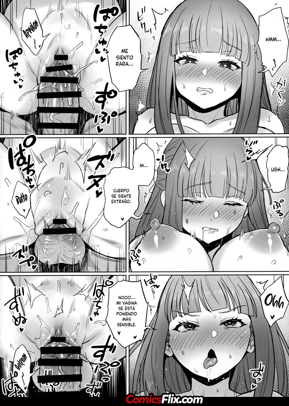 Comic Porno [Zhen Lu] La Magia Que Hace Mas Grande El Pene (Sousou No Frieren) (#7)