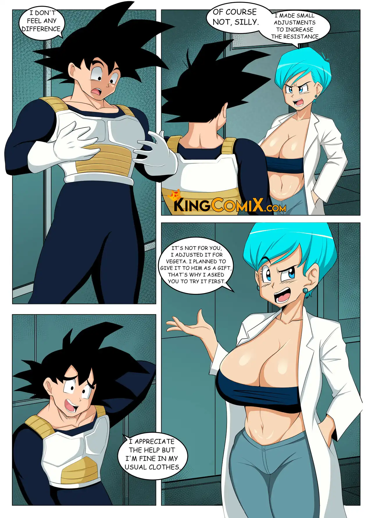 Comic Porno The New Lab Assistant - KingComiX (#2)