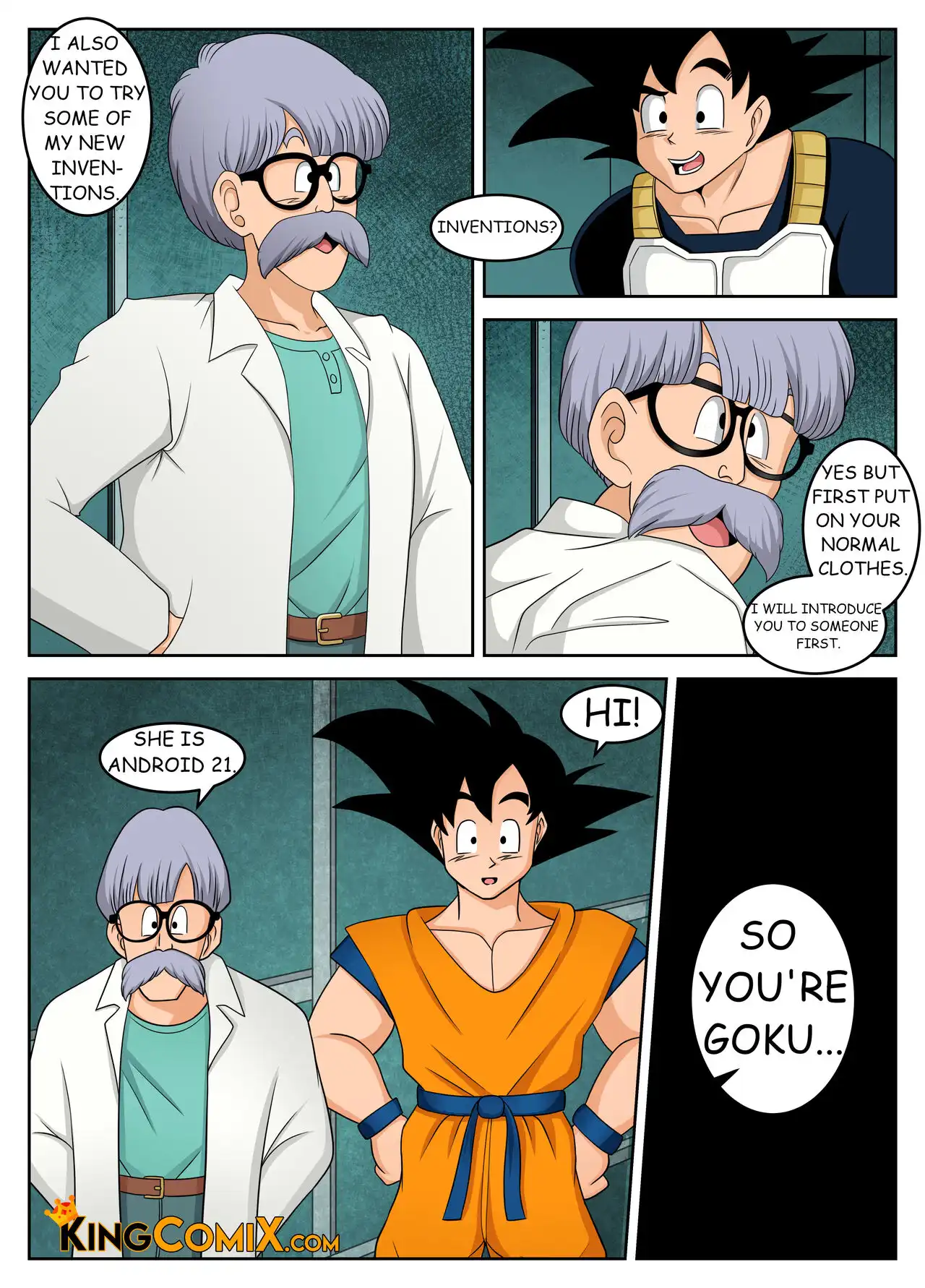 Comic Porno The New Lab Assistant - KingComiX (#3)
