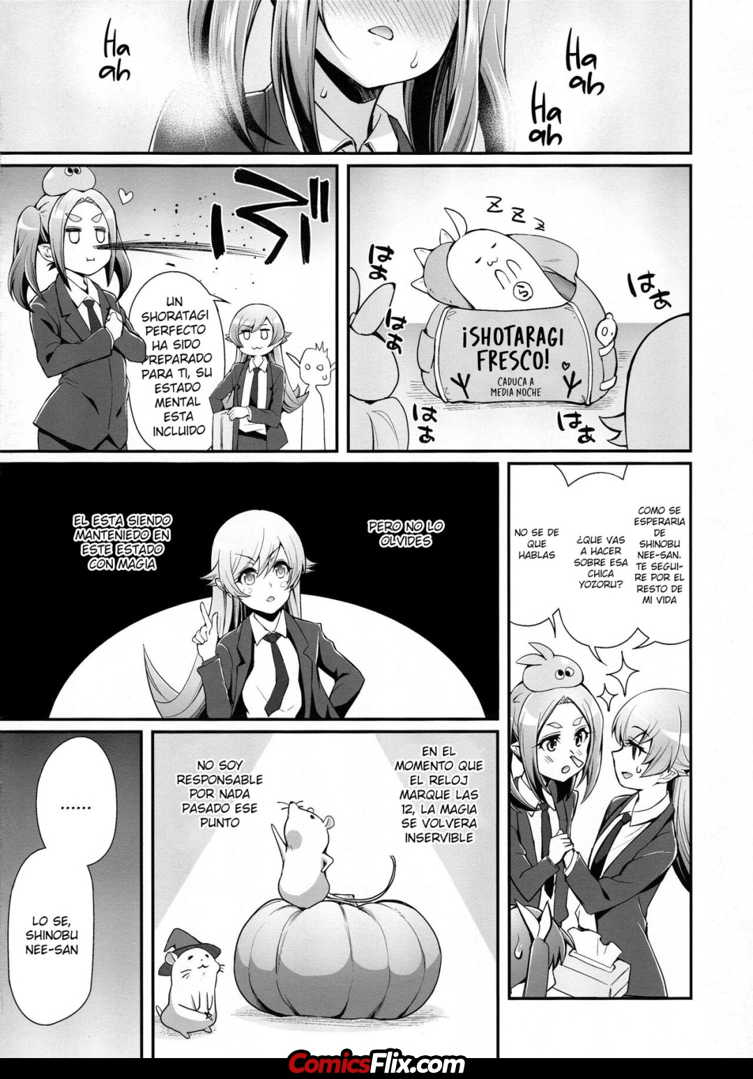 Comic Porno (C92) [Yakumi Benishouga] Pachimonogatari Part 14: Yotsugi Success (Bakemonogatari) (#3)