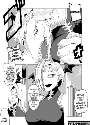 [Oekaki Kaki] Teisou Gyakuten Mono Ryukyu No Baai | Academia De Heroes & Una Moralidad Invertida 13: ~Ryukyu~ (Boku No Hero Academia)