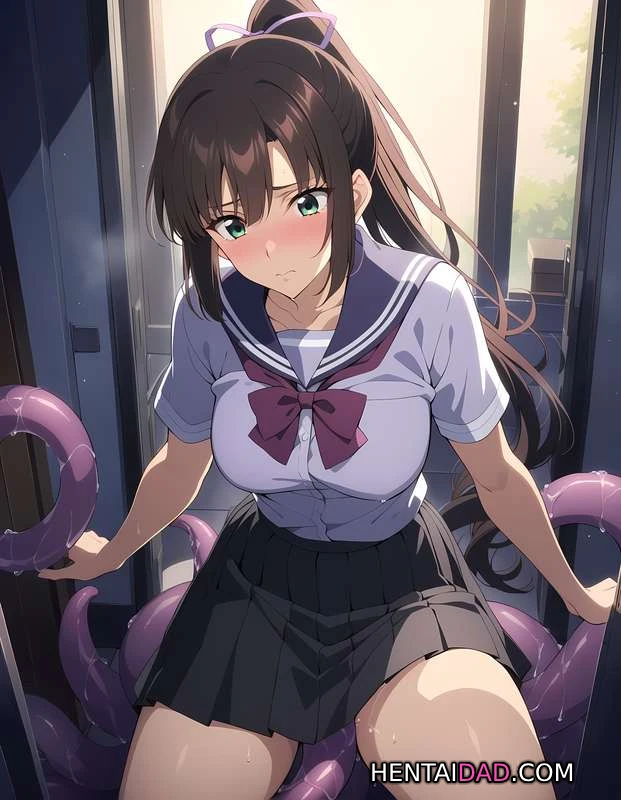Comic Porno Sayaka Kirasaka Tentacle Sex | Strike The Blood (#2)