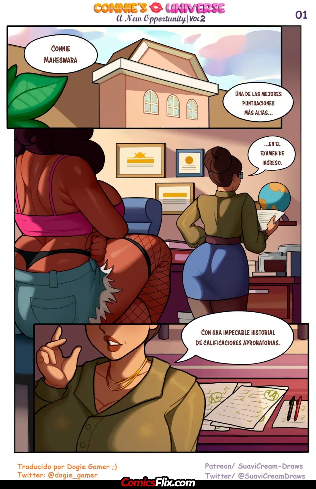 Comic Porno [Suavi-Cream] Connie’s Universe_ A New Opportunity 2 (Steven Universe) (#2)