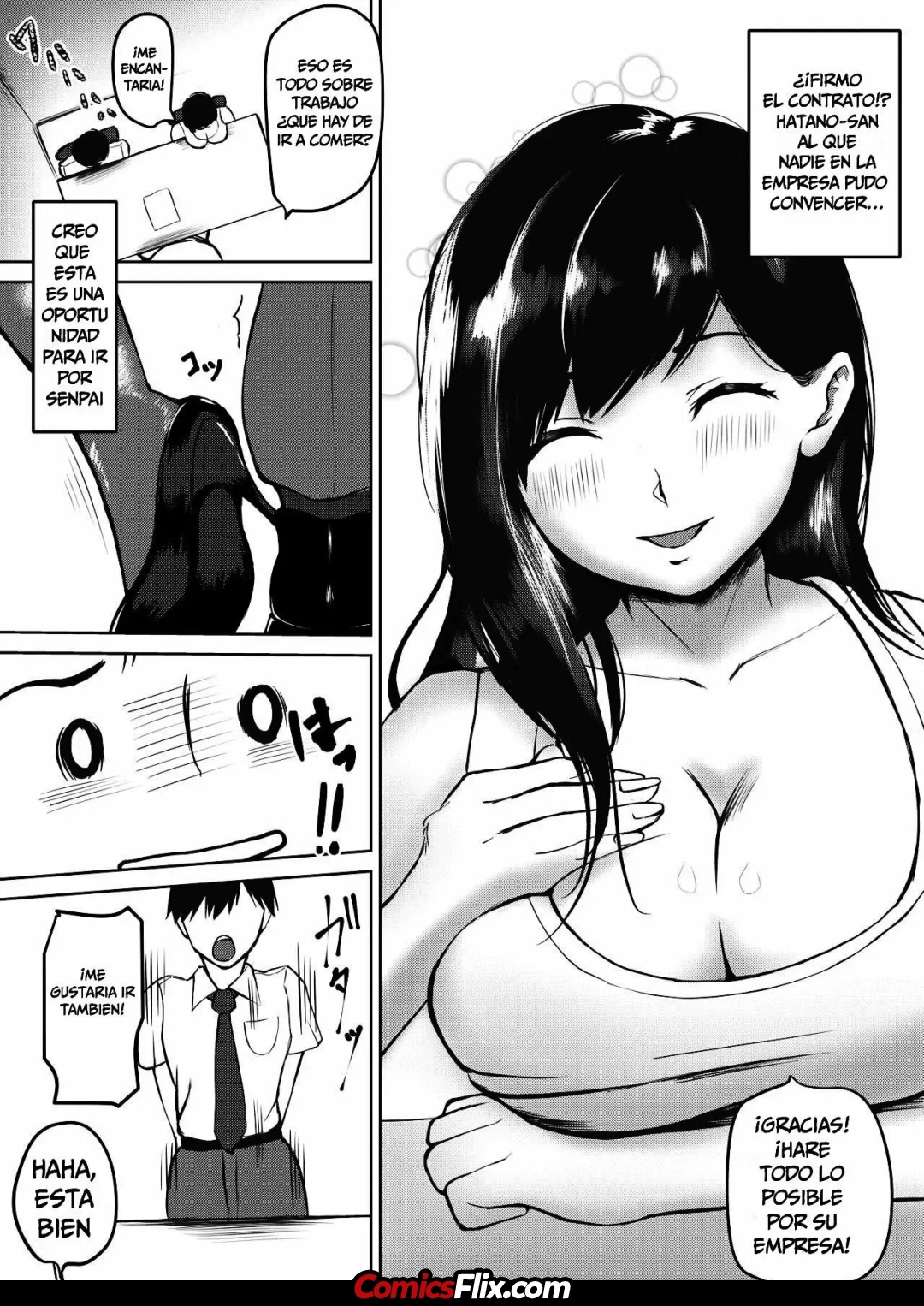 Comic Porno [Iro Murasaki (Kuzui)] Majime Sugiru Senpai Wa Service Zangyou De Asa Made Ikasareru | Una Senpai Muy Seria En Su Trabajo Hace Horas Extra Y Se Corre Hasta La Manana (#6)