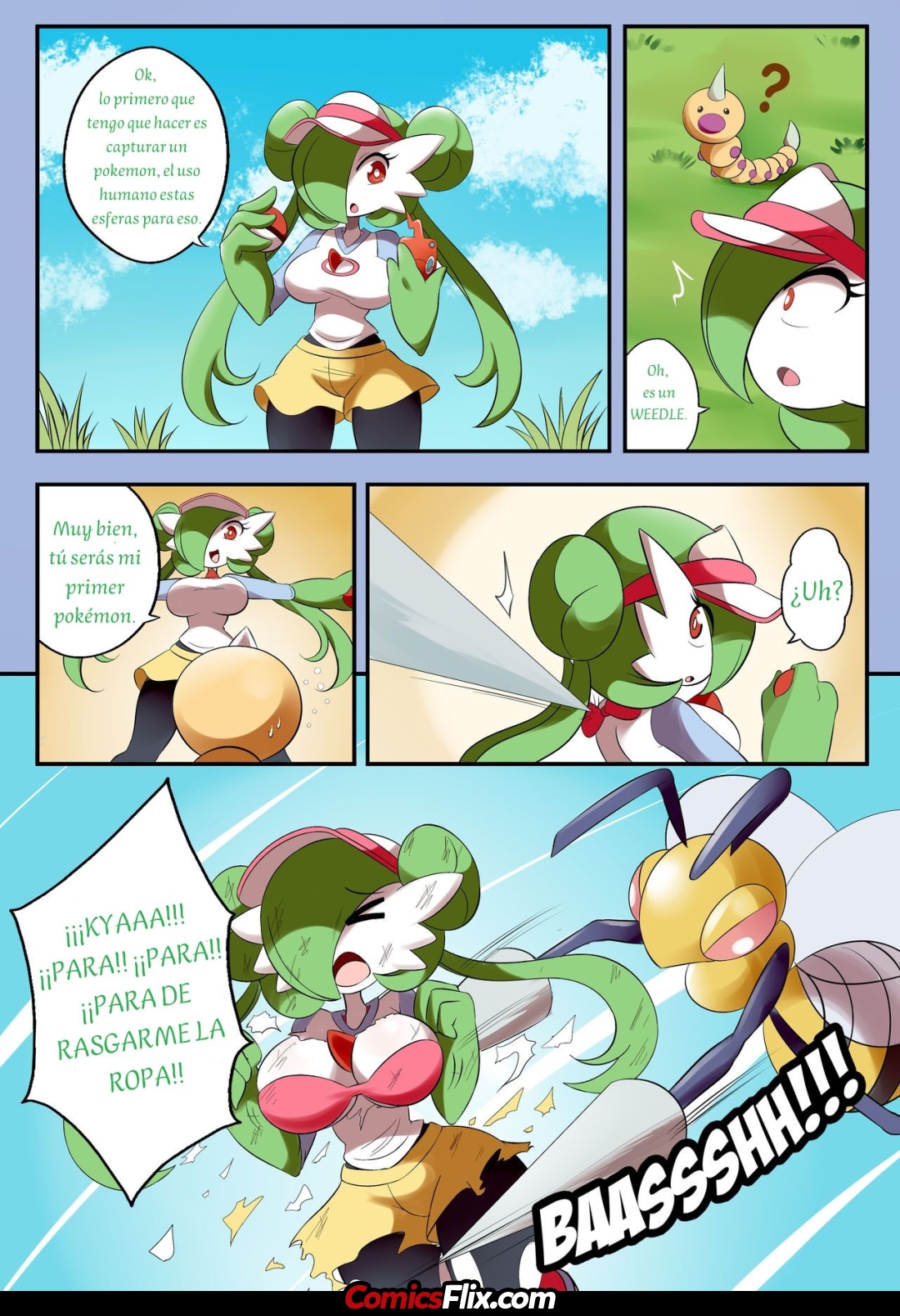 Comic Porno [Lucyfer-Comic] Gardevoir Trainer (Pokemon) (#2)