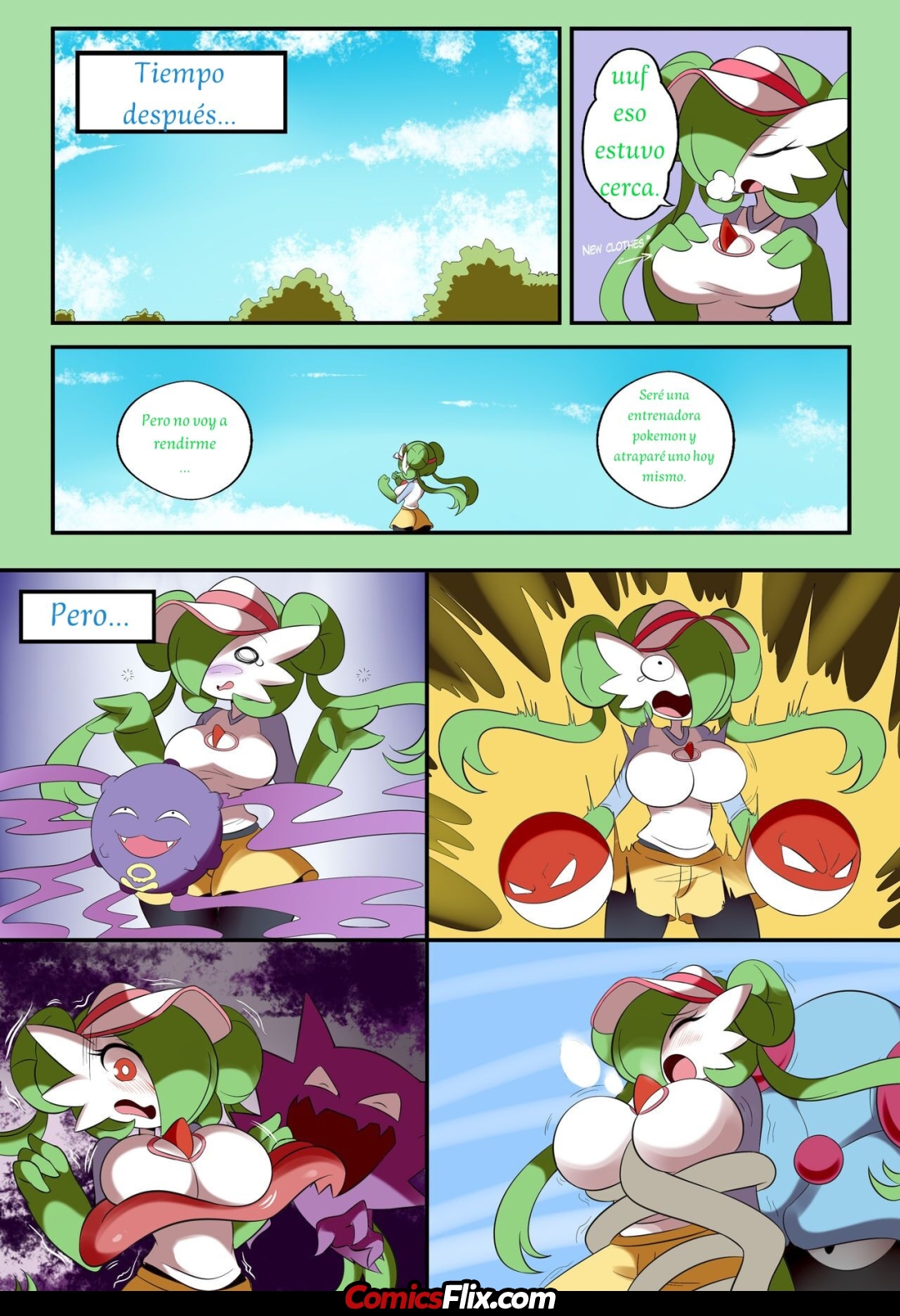 Comic Porno [Lucyfer-Comic] Gardevoir Trainer (Pokemon) (#3)