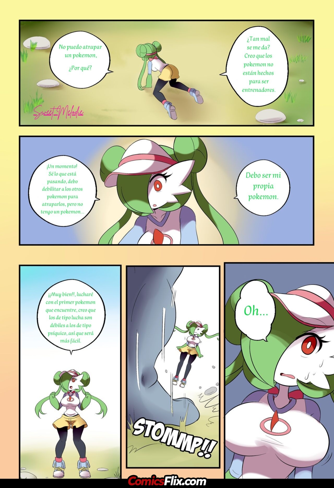 Comic Porno [Lucyfer-Comic] Gardevoir Trainer (Pokemon) (#4)
