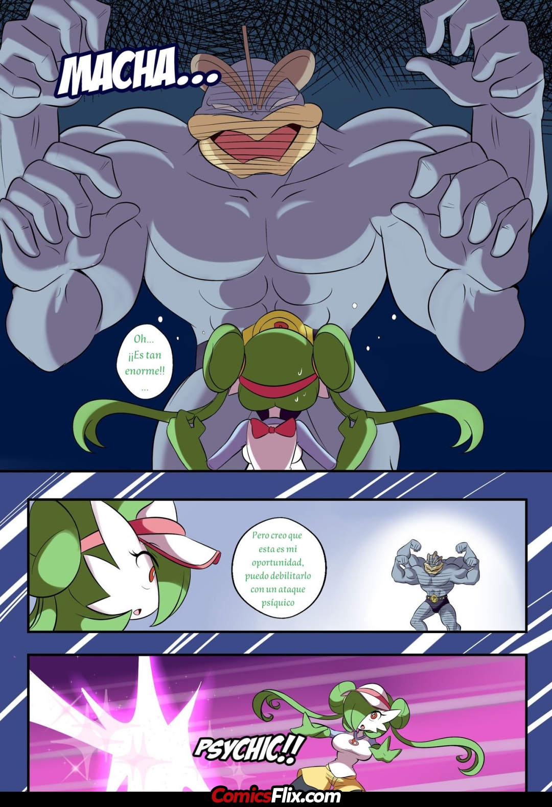 Comic Porno [Lucyfer-Comic] Gardevoir Trainer (Pokemon) (#5)