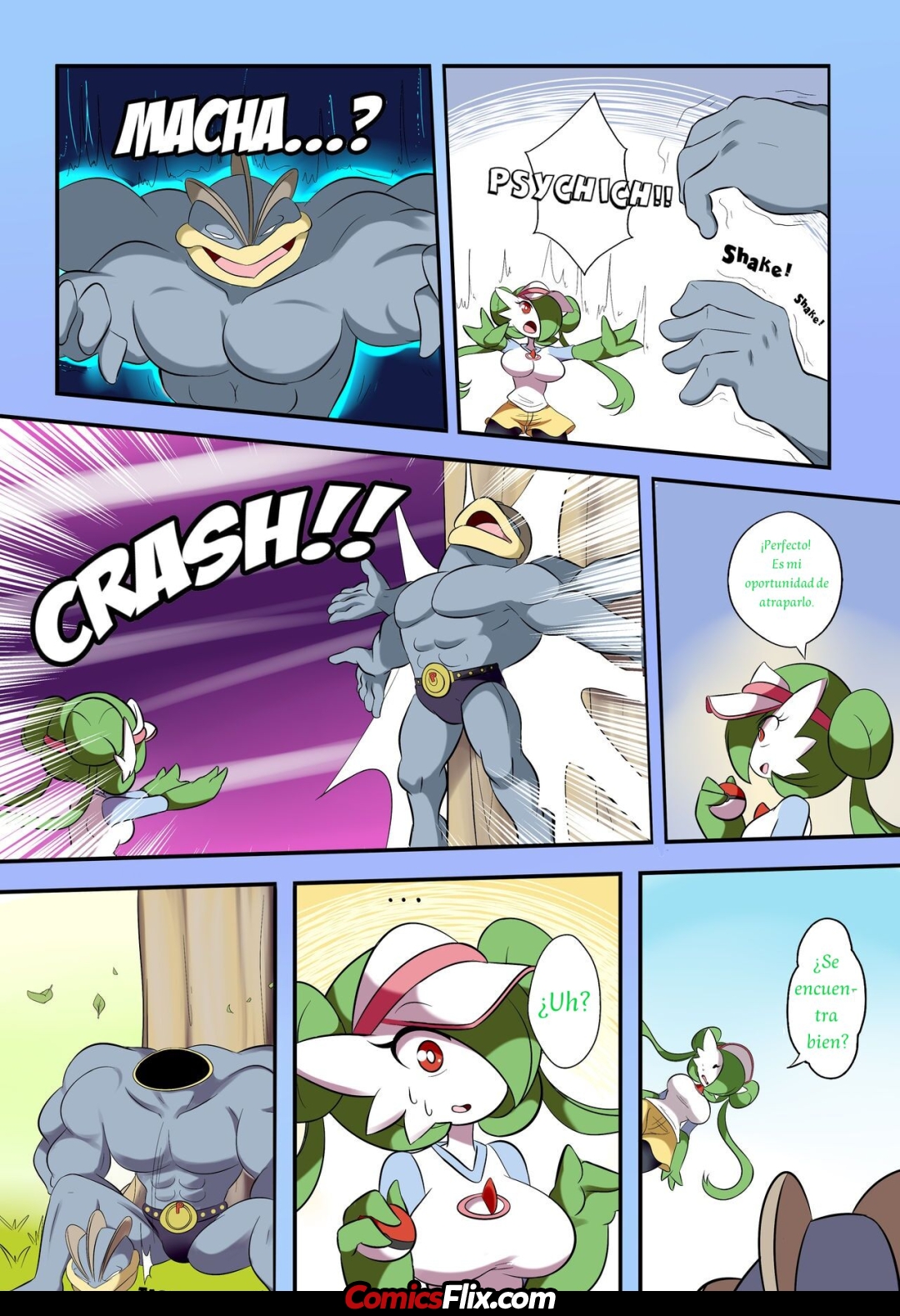 Comic Porno [Lucyfer-Comic] Gardevoir Trainer (Pokemon) (#6)