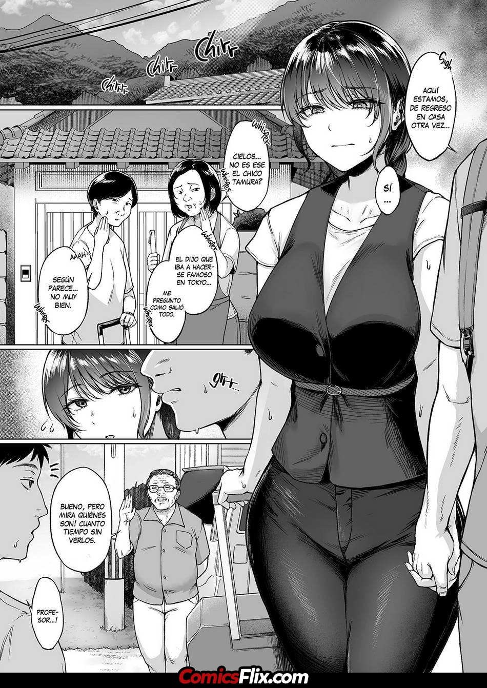 Comic Porno [Tadano Mezashi] Un Regreso A Casa En Verano (#2)