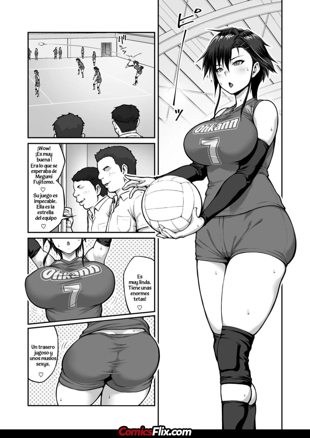 Comic Porno [climbcrown] UNA MUJER NO PUEDE ESCAPAR DE LA EYACULACION INTERNA DE UN VIEJO VOLUMEN 1 (MEGUMI FUJITOMO) (#7)