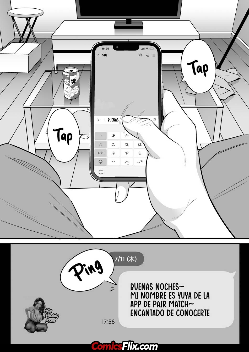 Comic Porno [Alps Ichimando] Mi Experiencia Con Una Aplicacion De Citas (#3)