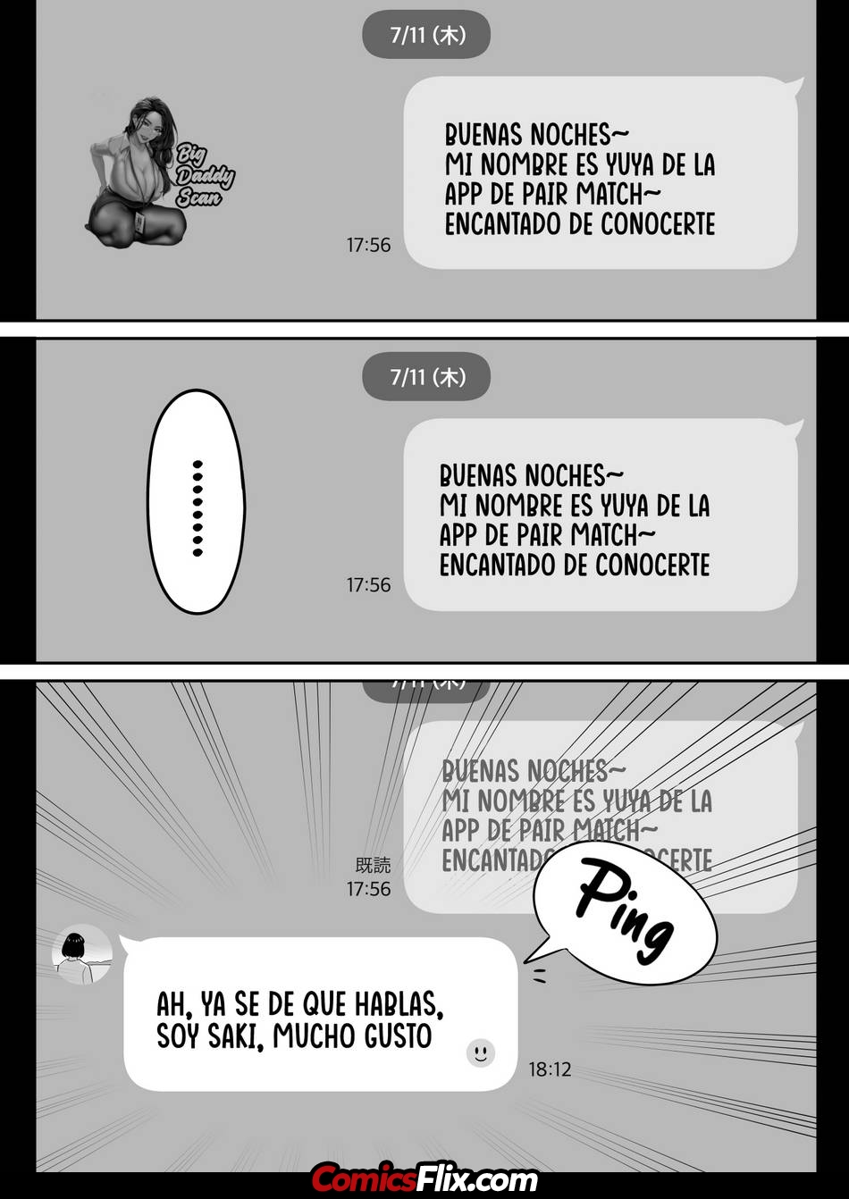 Comic Porno [Alps Ichimando] Mi Experiencia Con Una Aplicacion De Citas (#4)