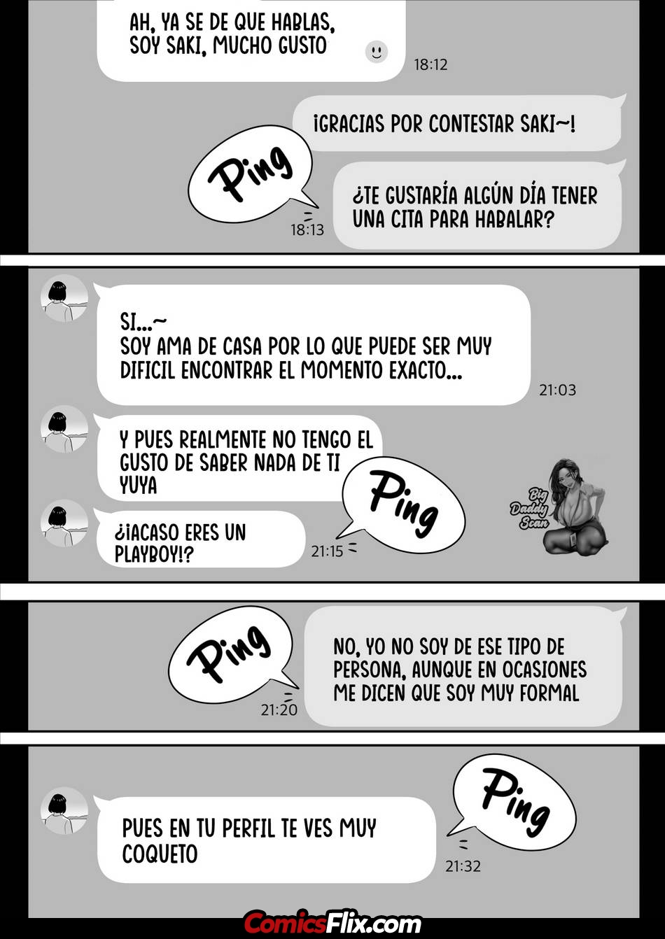 Comic Porno [Alps Ichimando] Mi Experiencia Con Una Aplicacion De Citas (#5)