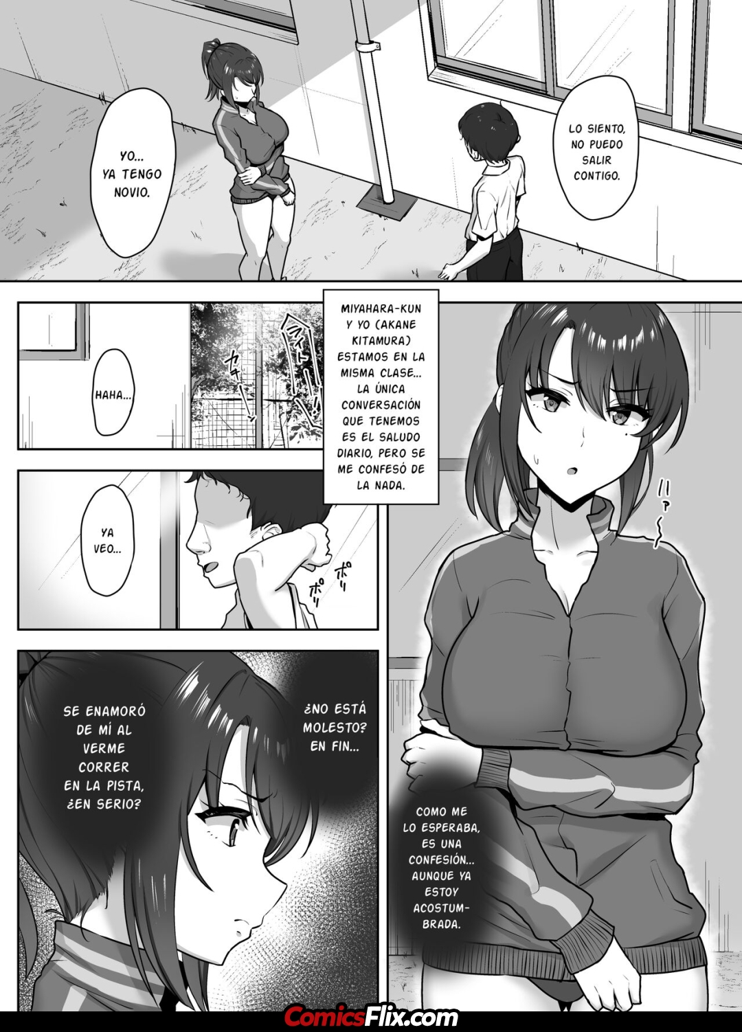 Comic Porno [Mocchimochiya (Caruta)] Bukatsu-Go Wa Seishori Gakari ‐Kanojo No Hajimete Wa Boku No Mono (#3)