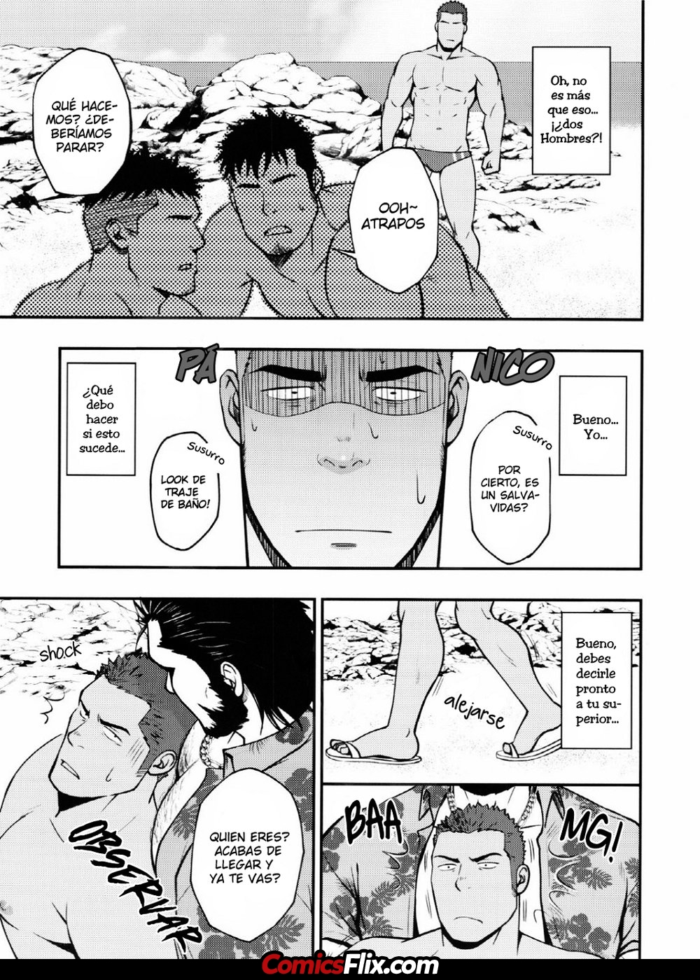 Comic Porno (C92) [RYCANTHROPY (Mizuki Gai)] Summer Panic (Hentai Yaoi) (#6)