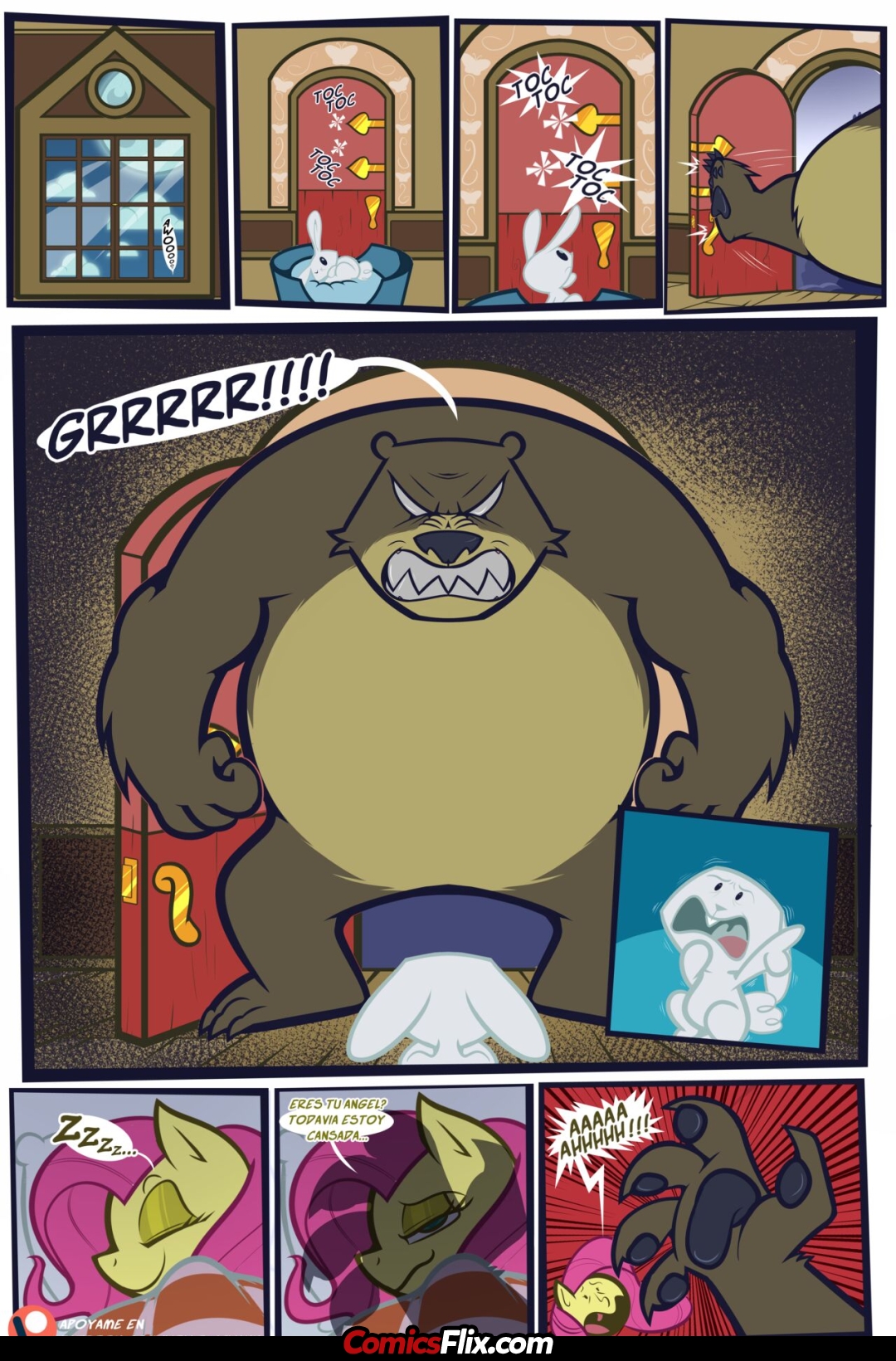 Comic Porno [YellowCyann] Fluttershy’s Overtime (My Little Pony) (#4)