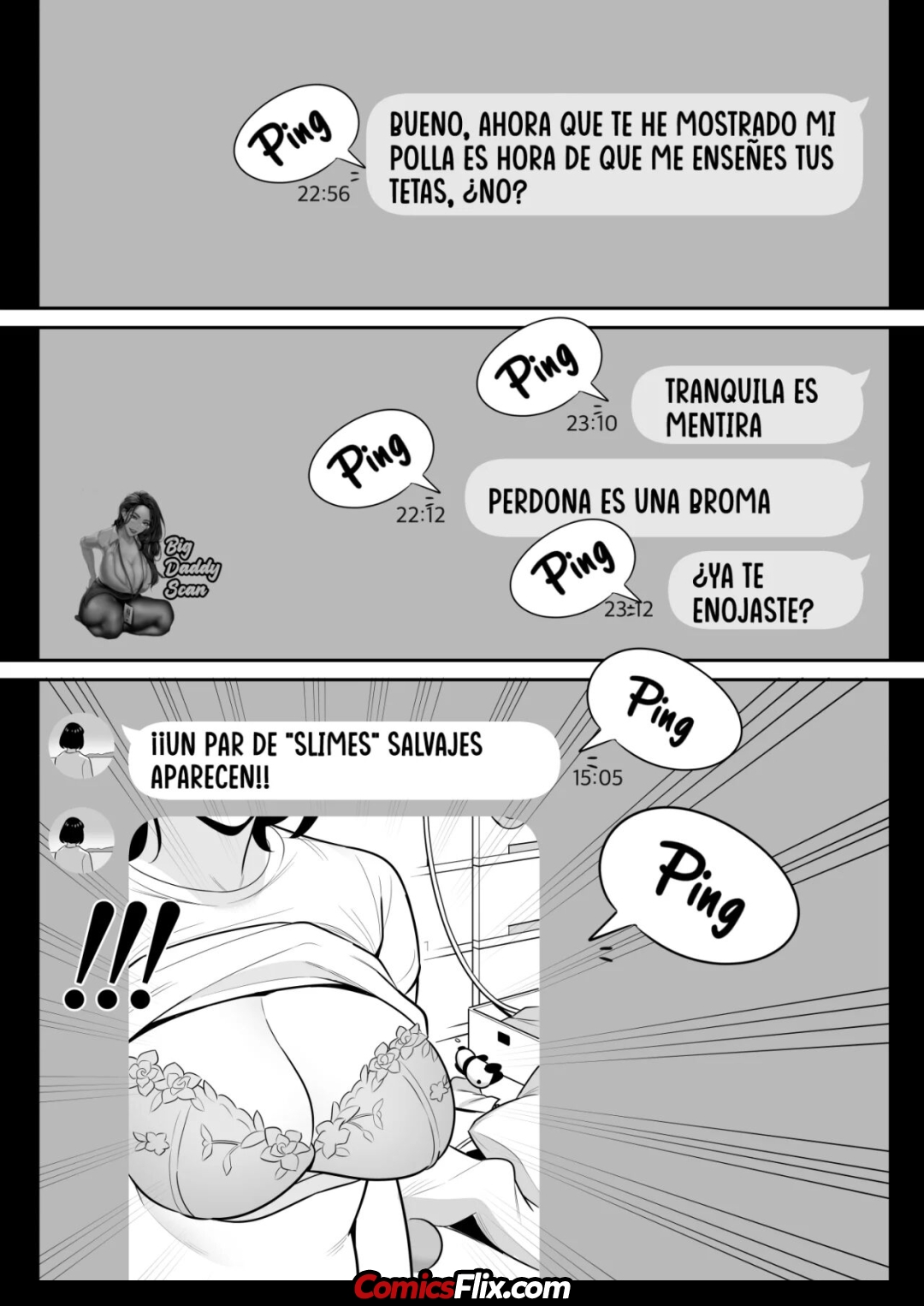 Comic Porno de [Alps1mando] MI EXPERIENCIA CON UNA APLICACION DE CITAS (#11)