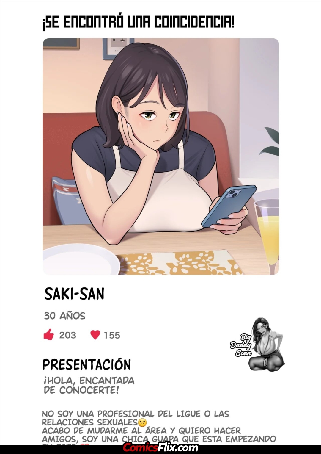 Comic Porno [Alps1mando] MI EXPERIENCIA CON UNA APLICACION DE CITAS (#3)