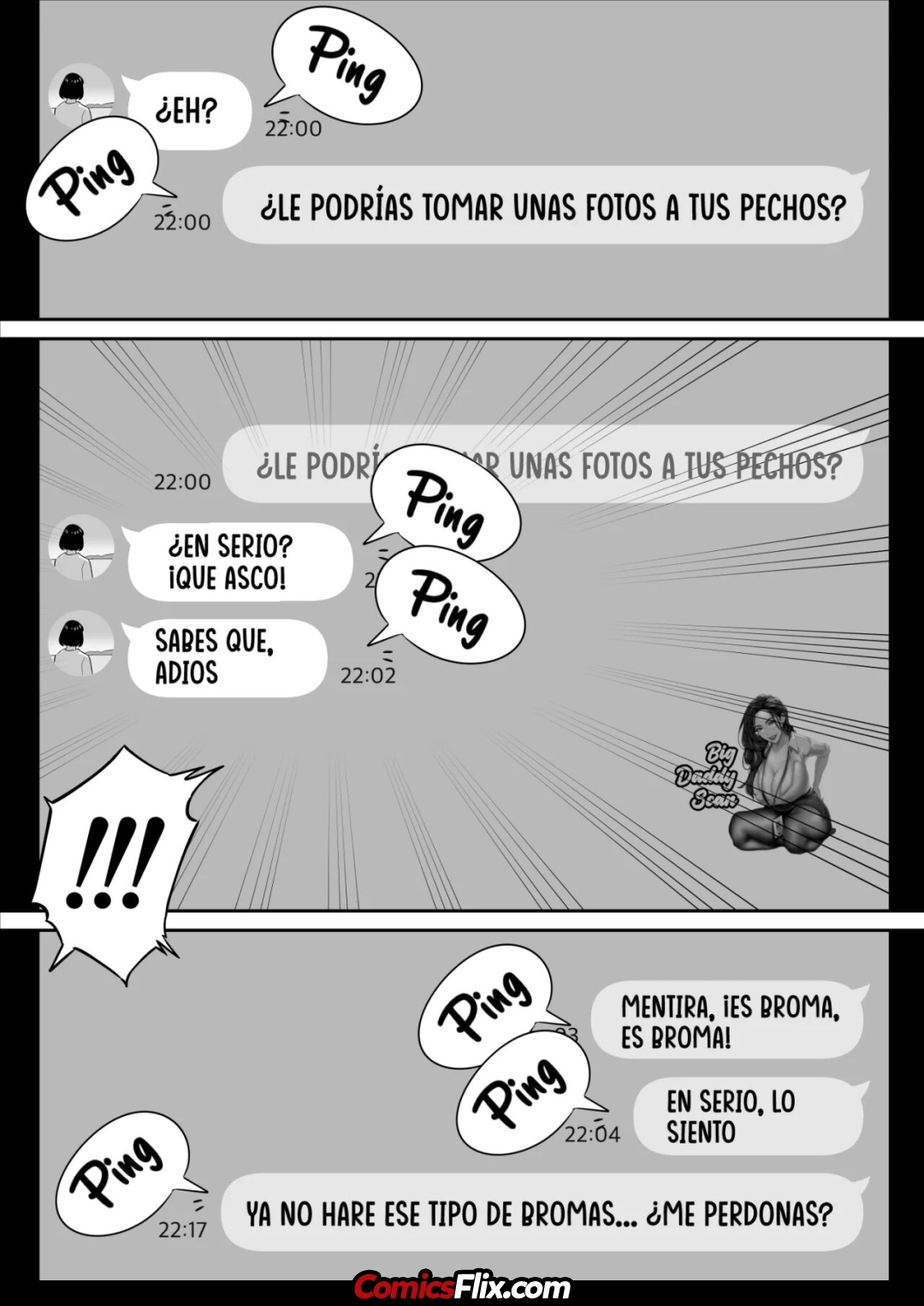 Comic Porno de [Alps1mando] MI EXPERIENCIA CON UNA APLICACION DE CITAS (#8)