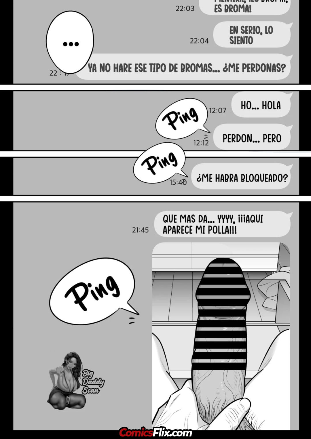 Comic Porno de [Alps1mando] MI EXPERIENCIA CON UNA APLICACION DE CITAS (#9)