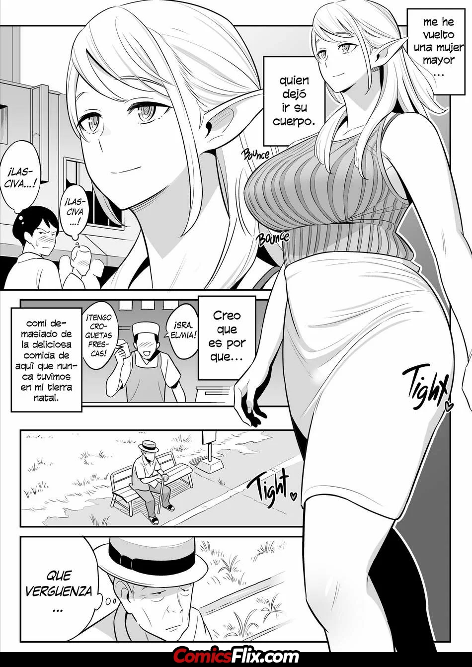 Comic Porno El Explosivo Despertar Sexual De Mi Tia Elfa (#7)