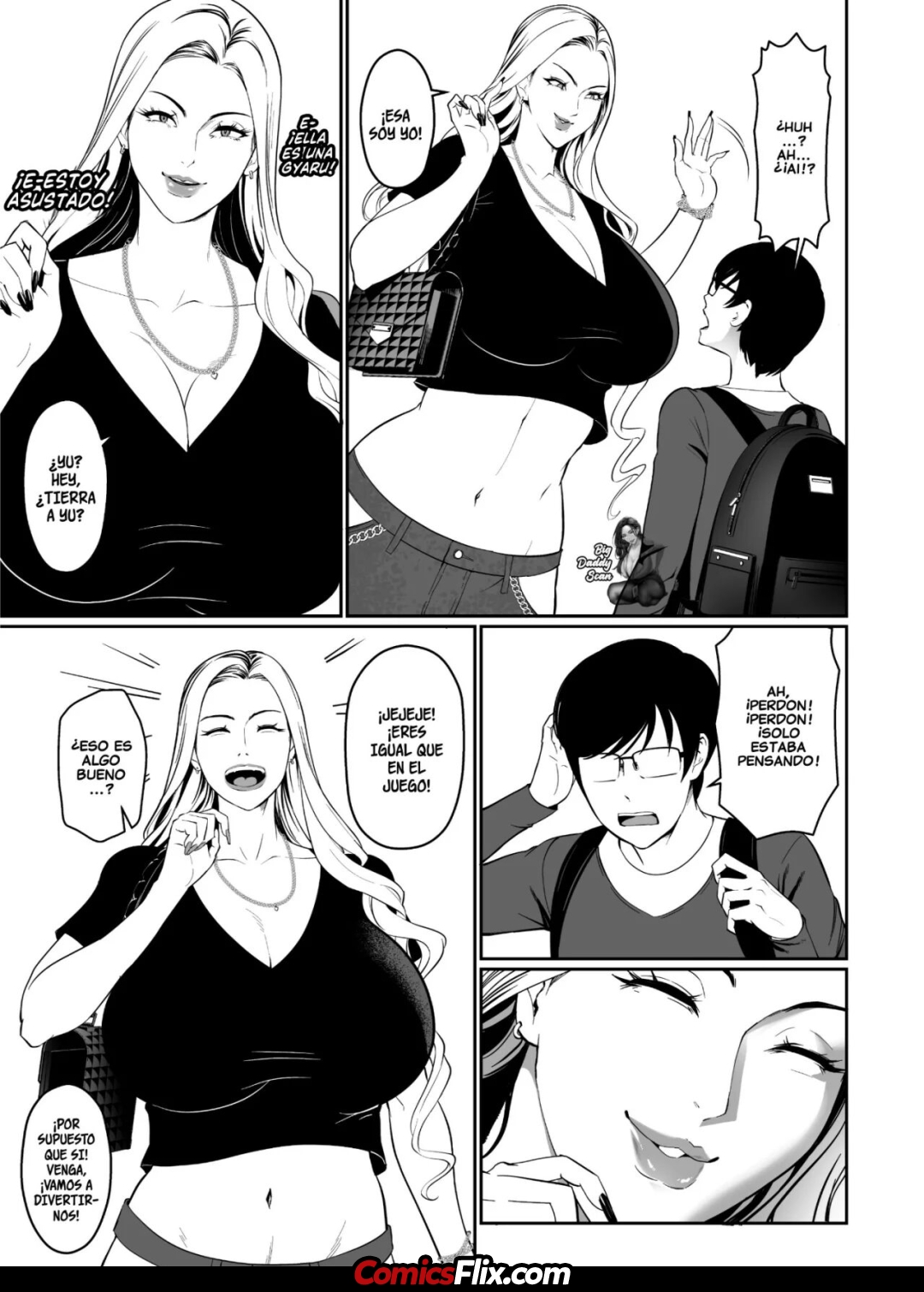Comic Porno [Kirin Ouji] ESA CHICA QUE ERA TAN PURA EN EL JUEGO RESULTO SER UNA GYARU ALTA (#7)