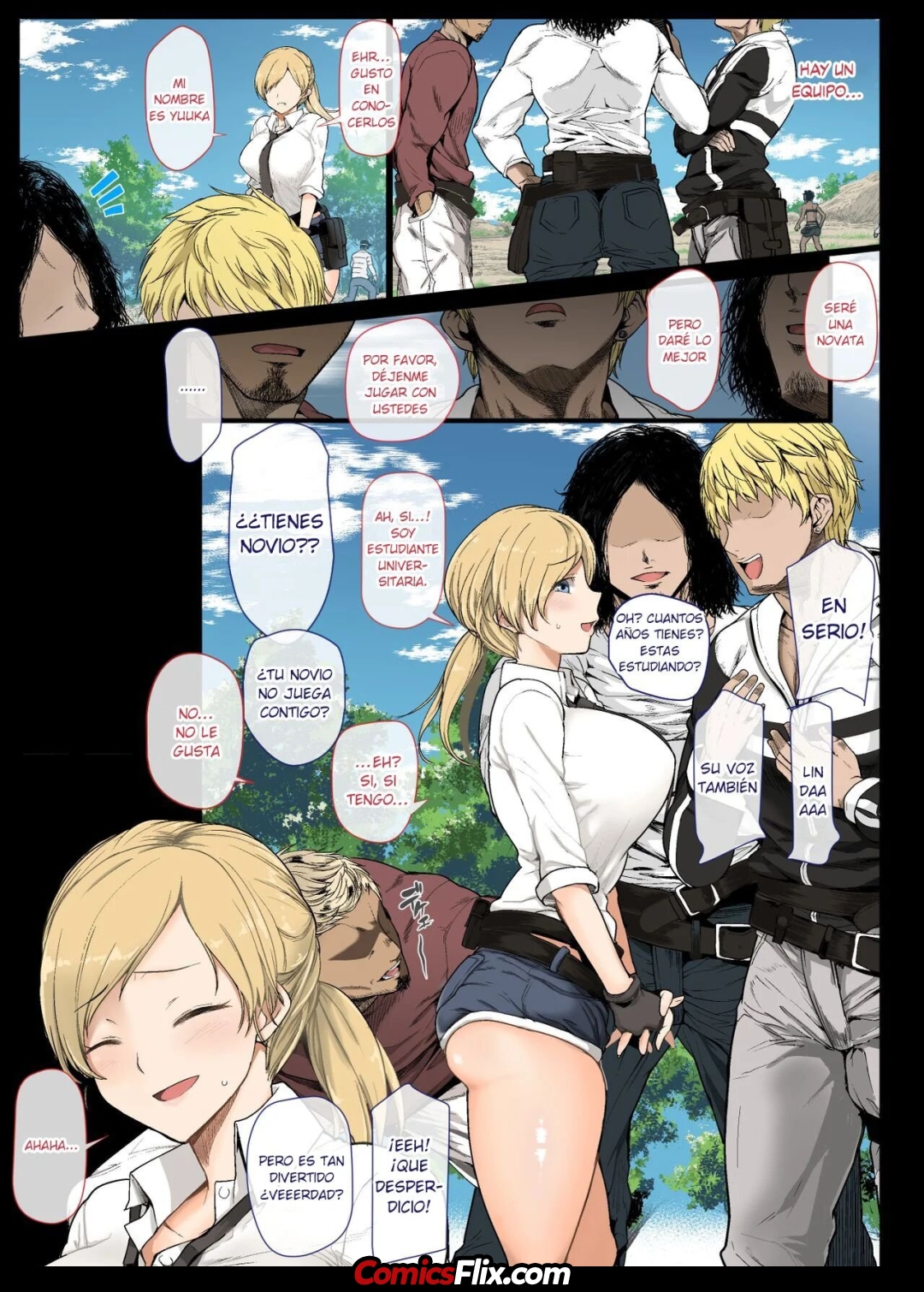 Comic Porno [Shimantogawa] VICTORIAS INDECENTES CON UNA ESTUDIANTE UNIVERSITARIA (#3)