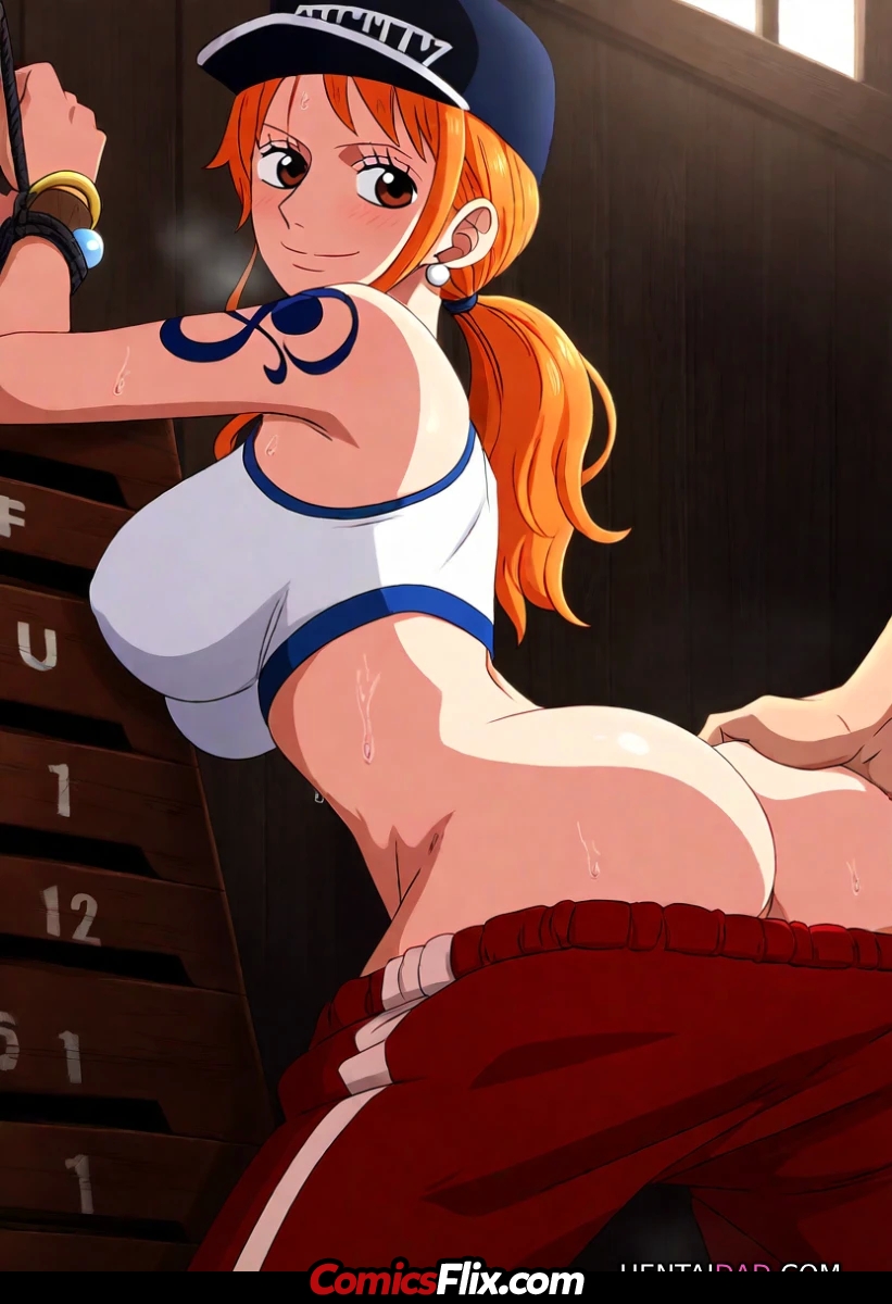 Comic Porno Nami Gym Doggystyle | One Piece (#2)