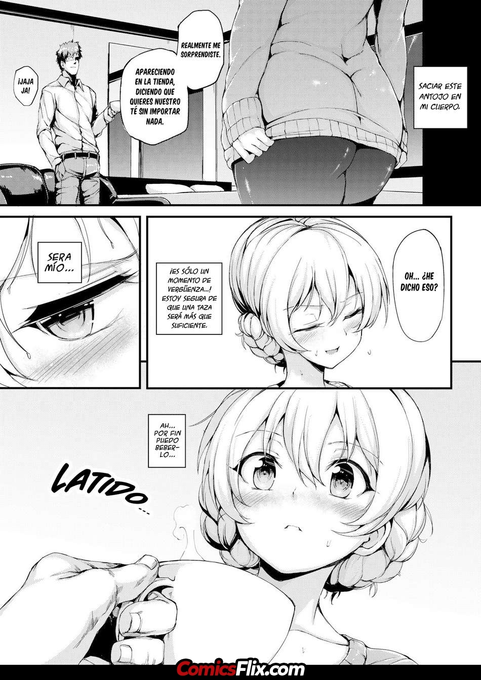 Comic Porno [Kyockcho] Dependencia Al Te Del Placer (Girls Und Panzer) (#4)
