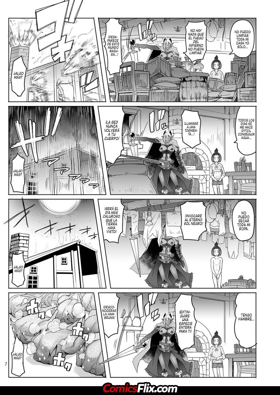 Comic Porno [Asaki Takayuki] Las Eternas Buenas Acciones De Una Elfa Oscura (#4)