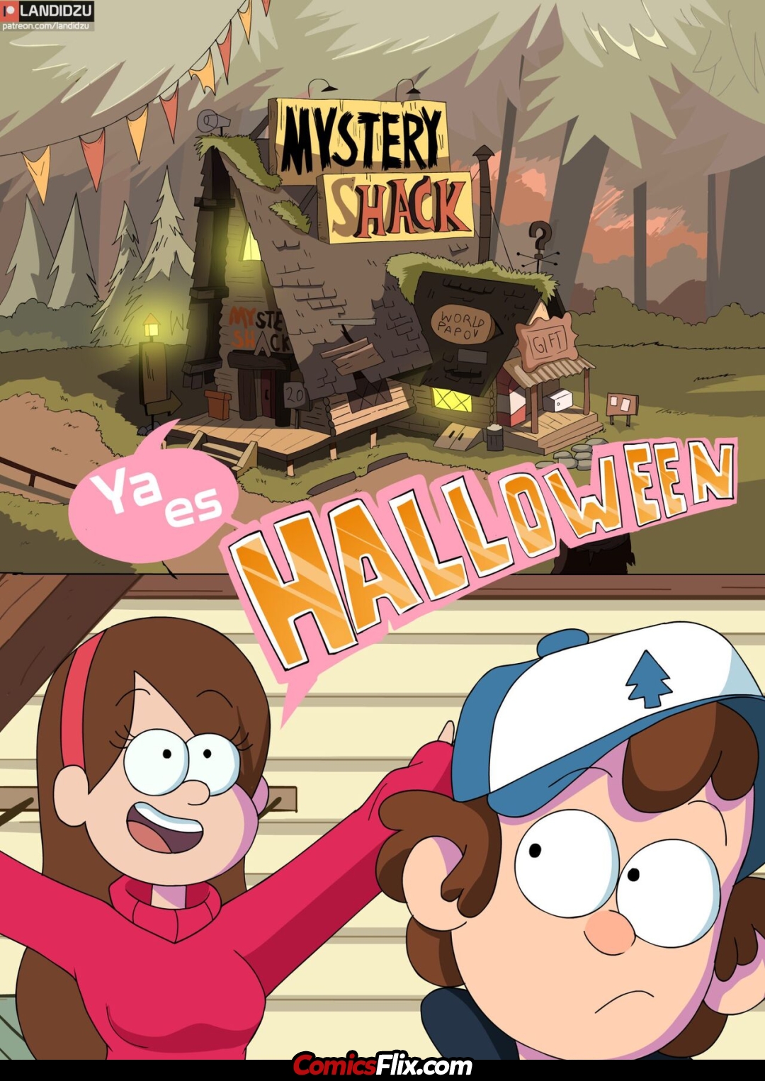 Comic Porno [Landidzu] Trick Or Treat - (Gravity Falls) (#2)