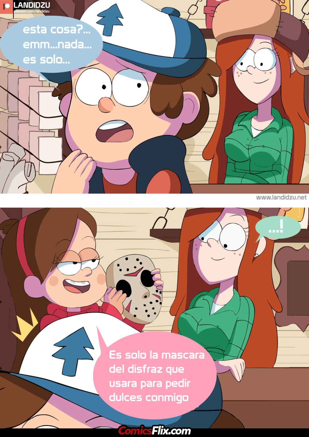 Comic Porno [Landidzu] Trick Or Treat - (Gravity Falls) (#5)