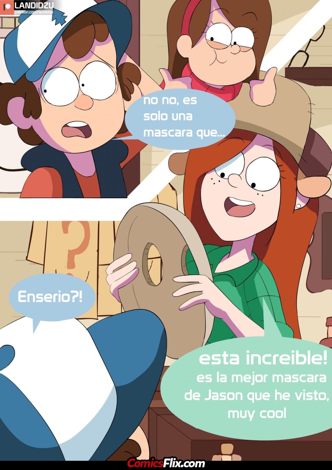 Comic Porno [Landidzu] Trick Or Treat - (Gravity Falls) (#7)