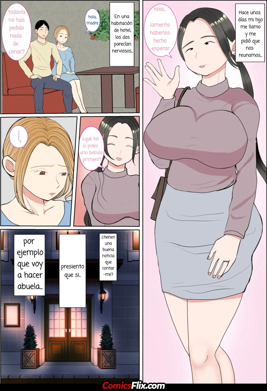 Comic Porno [Benii Kenkyuujo] Jitsubo Dairi Shussan 〜Nanae-Hen〜 (#4)