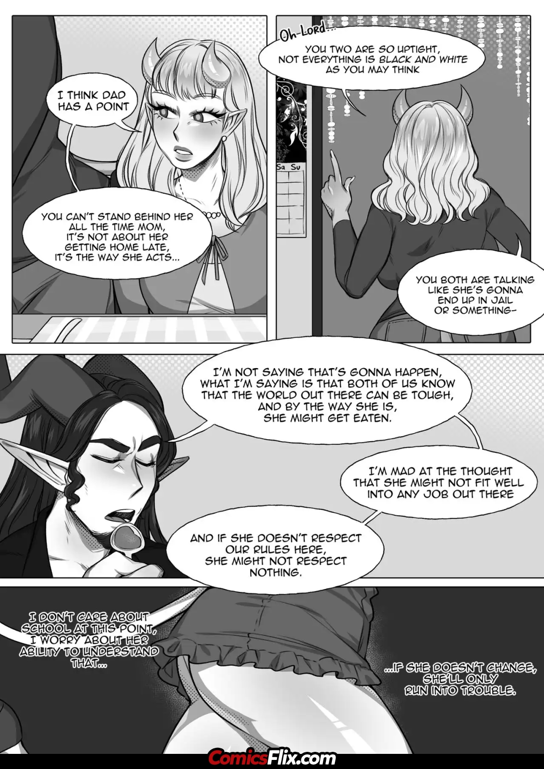 Comic Porno Demon Heart 2 Decision - Succuboos (#3)