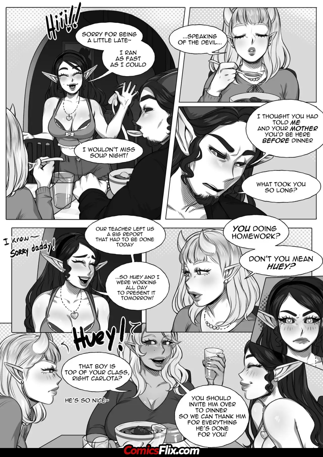 Comic Porno Demon Heart 2 Decision - Succuboos (#5)