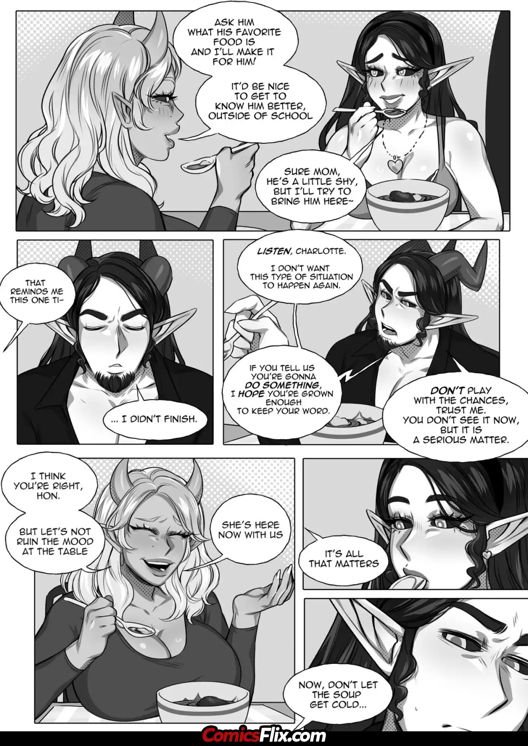 Comic Porno Demon Heart 2 Decision - Succuboos (#6)