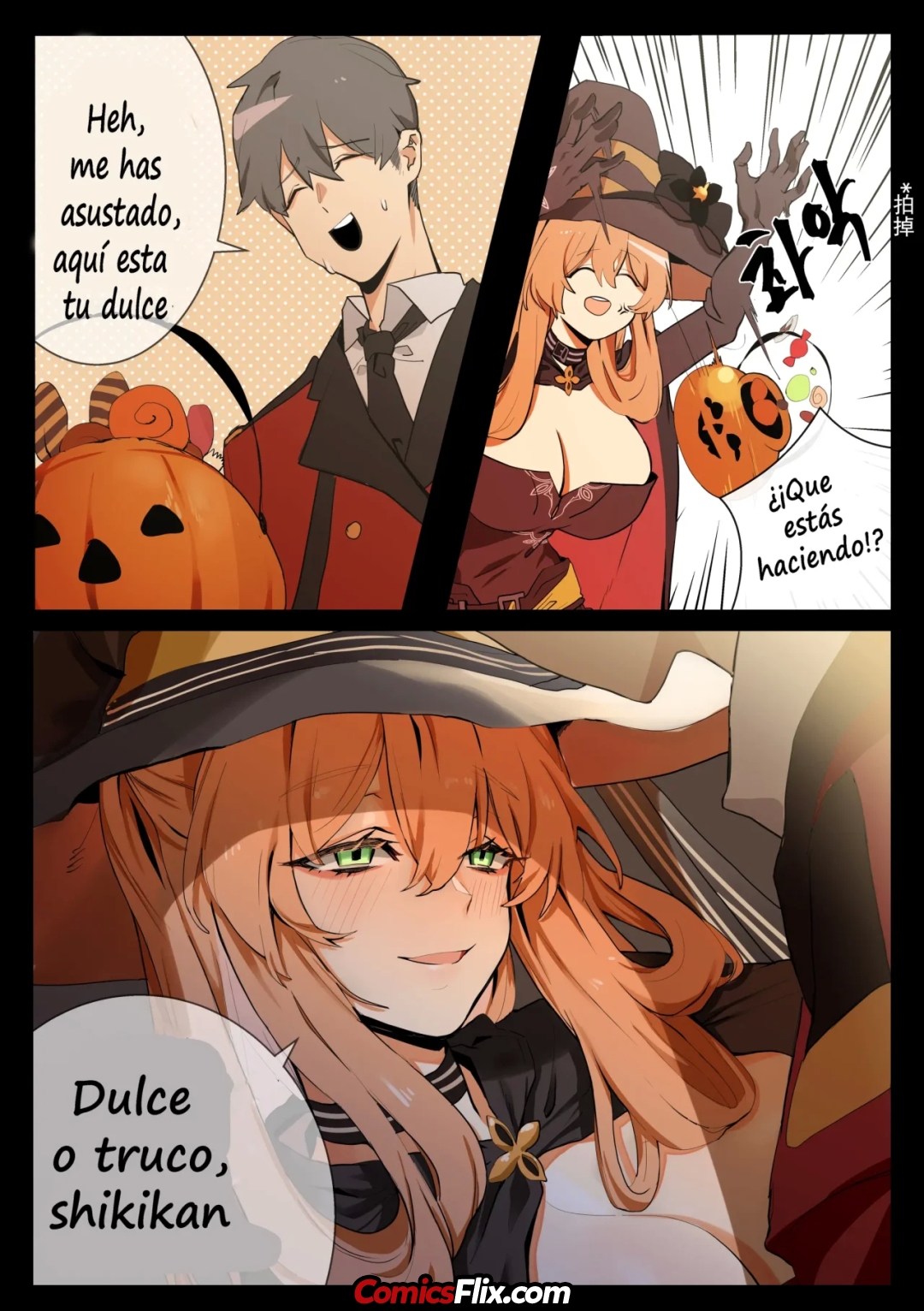 Comic Porno Dulce O Truco - Banssee (#4)