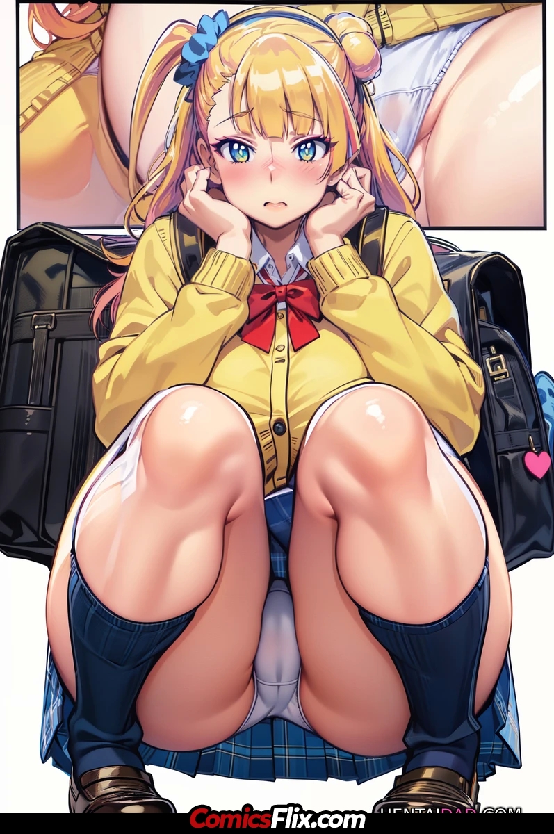 Comic Porno Galko Sexy Panties | Please Tell Me! Galko-Chan (#7)