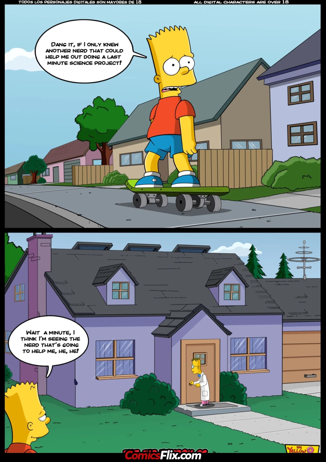 Comic Porno The Yellow Fantasy 4: From Ten To Twenty Something - Crockcomix (#3)
