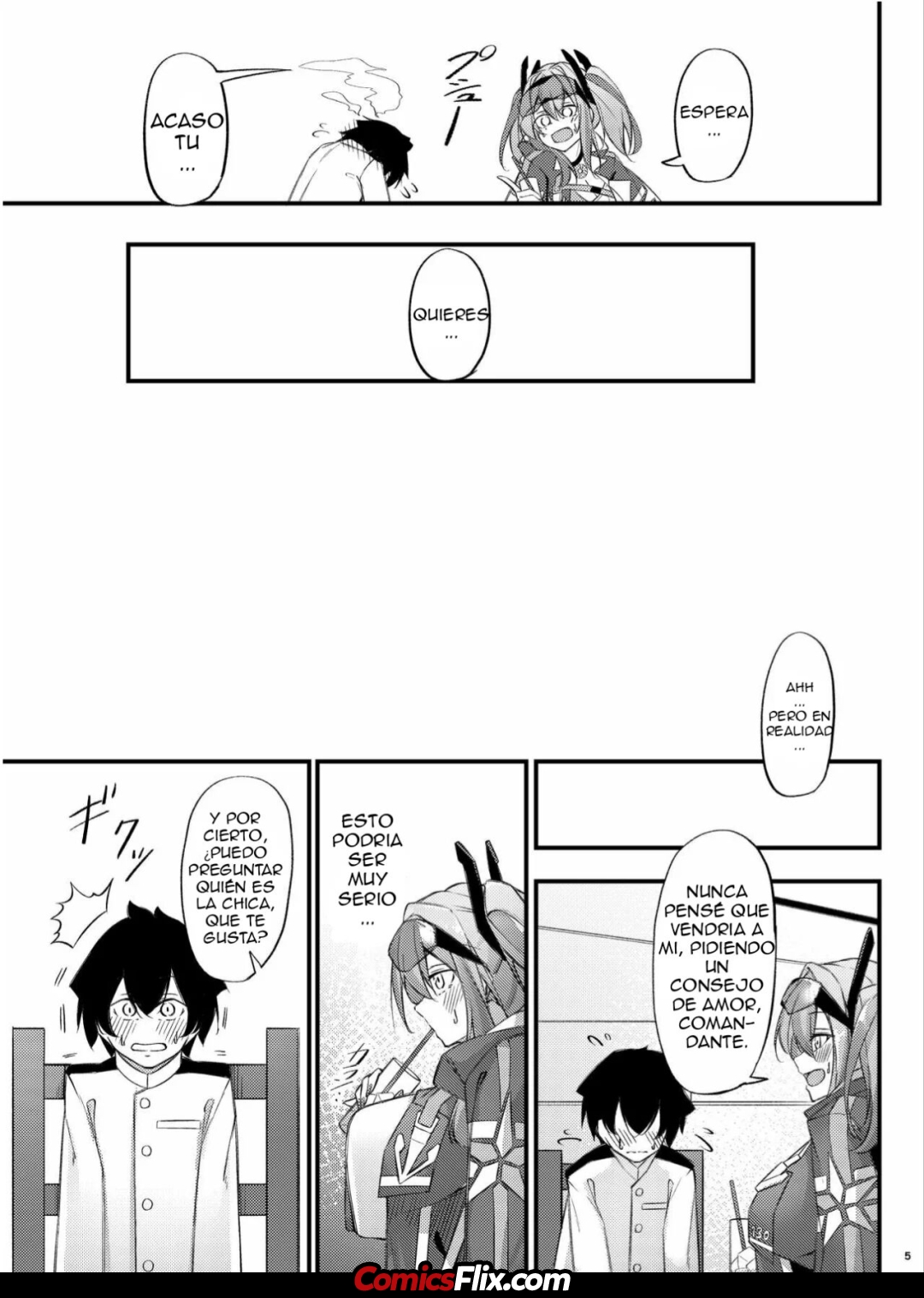 Comic Porno [Gakuen Ketsumeichou (Oriue Wato)] Atsuatsu Oyanami Soudanshitsu -Soudan Hen- | El Cuarto De Conciliacion Amorosa 1 ~El Arco De Bremerton~ (Azur Lane) (#5)