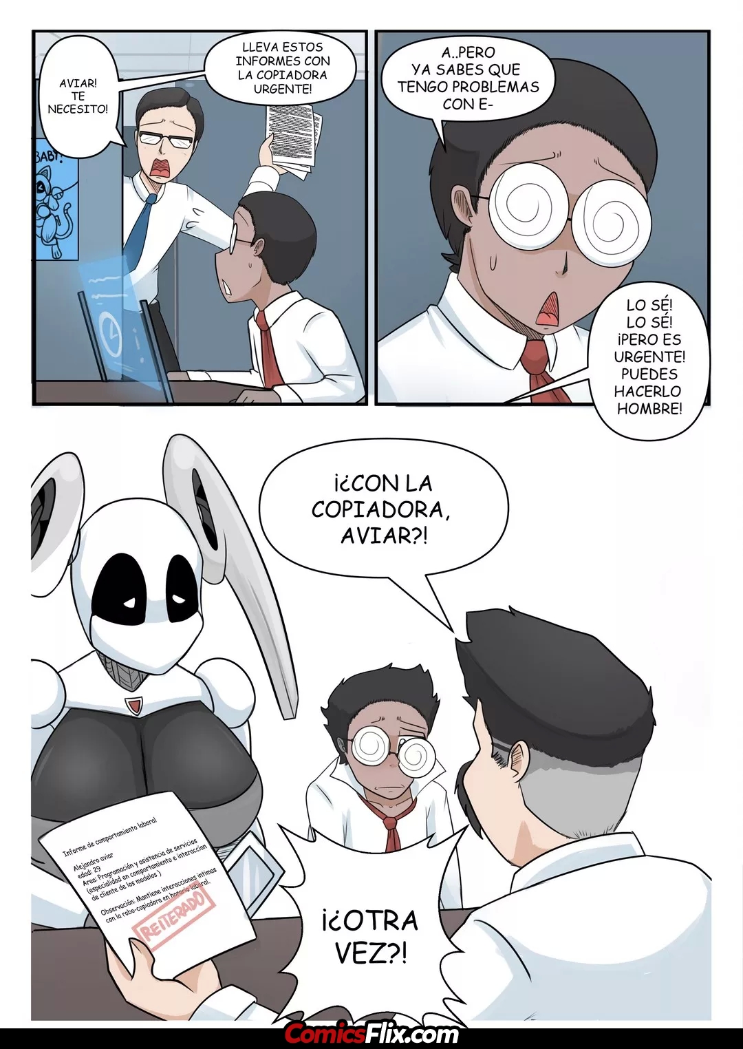 Comic Porno ROBO WAIFU 2 - Clockworkstudio (#6)