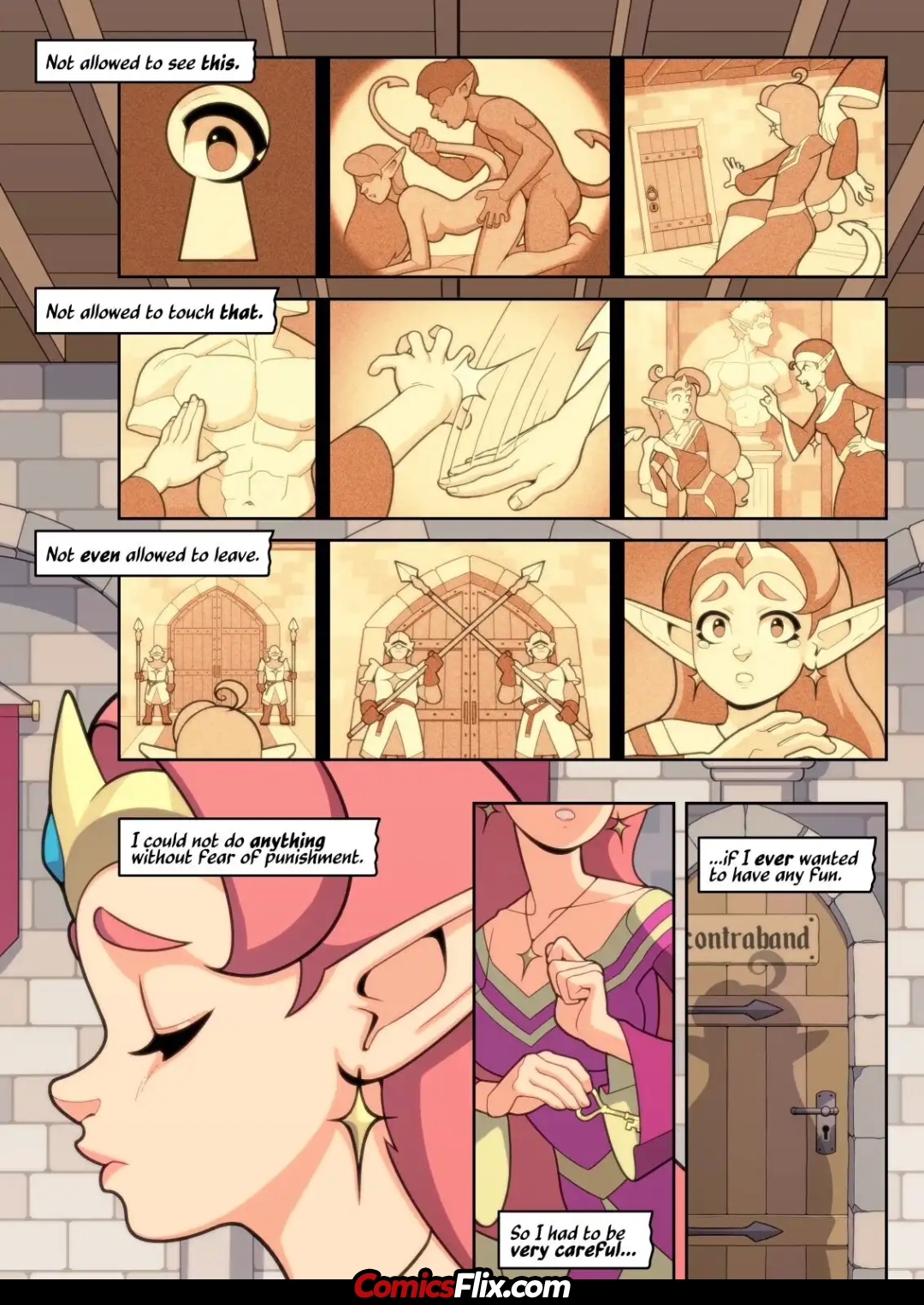 Comic Porno Stellar And Stiletto - Erotibot (#7)