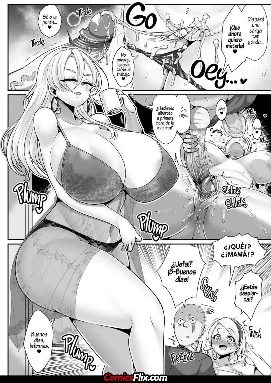 Comic Porno [Bukatsu] A NYMPHOMANIAC BLONDE EXCHANGE STUDENT WITH GIGANTIC TITS MOVED IN NEXT DOOR 3 (#7)