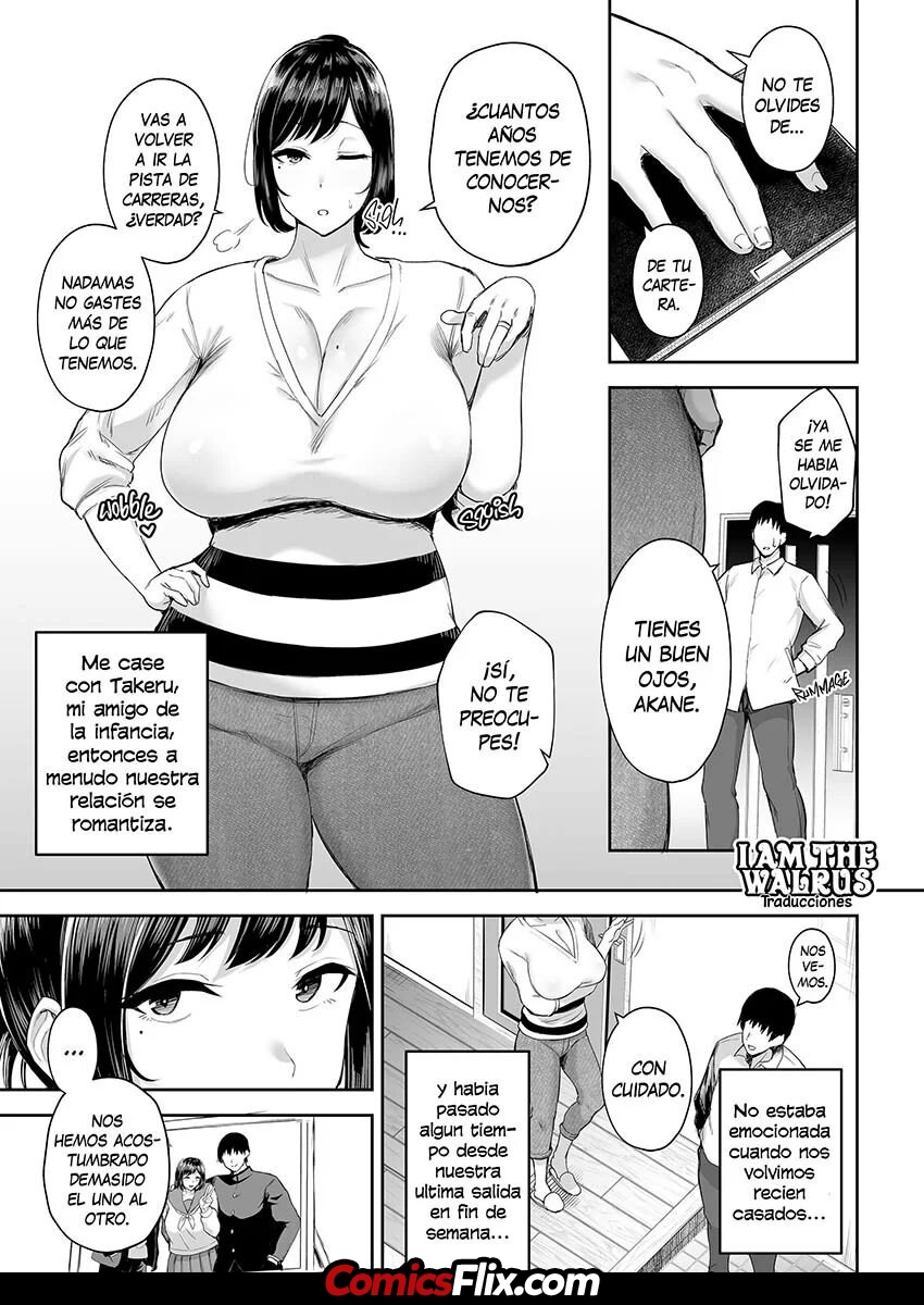 Comic Porno [gagarin Kichi] MI CHICHONA ESPOSA FUE COGIDA POR MI MEJOR AMIGO (#2)