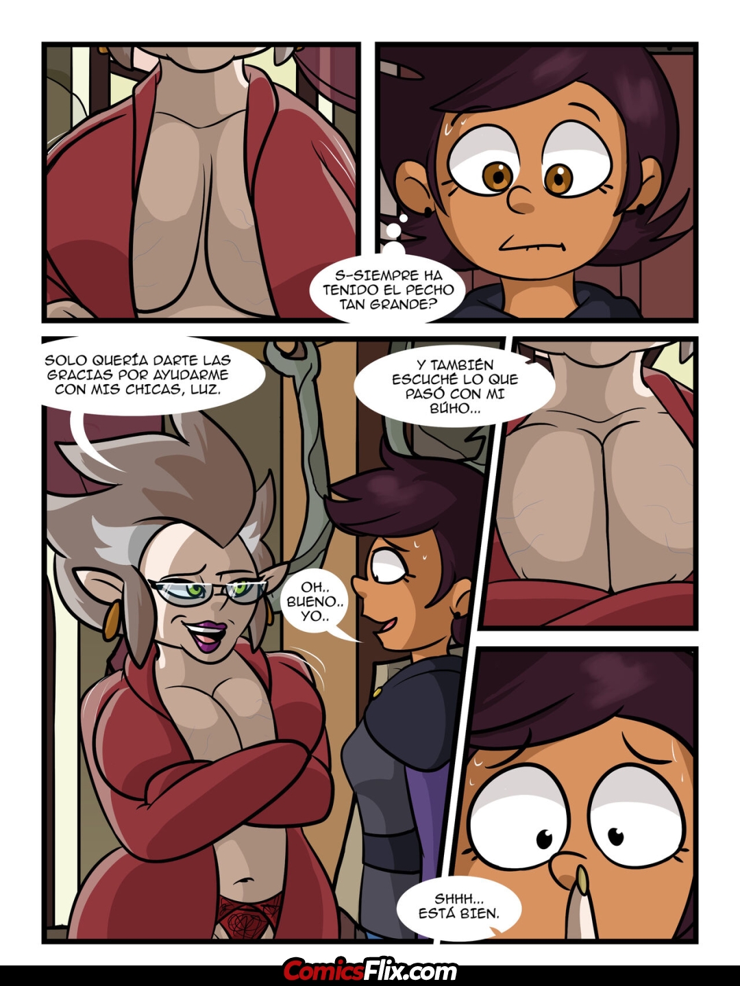 Comic Porno [Max1mus] La Sorpresa De Gwendolyn (The Owl House) (#3)